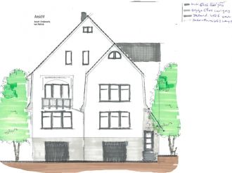 Neubau einer landwirtschaftlichen Maschinenhalle